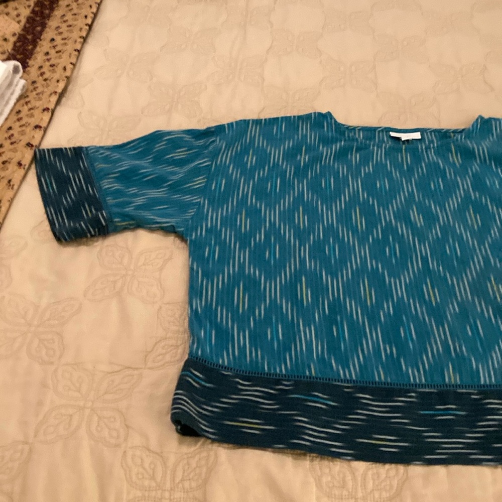 Jjill EUC boho SzS top woven